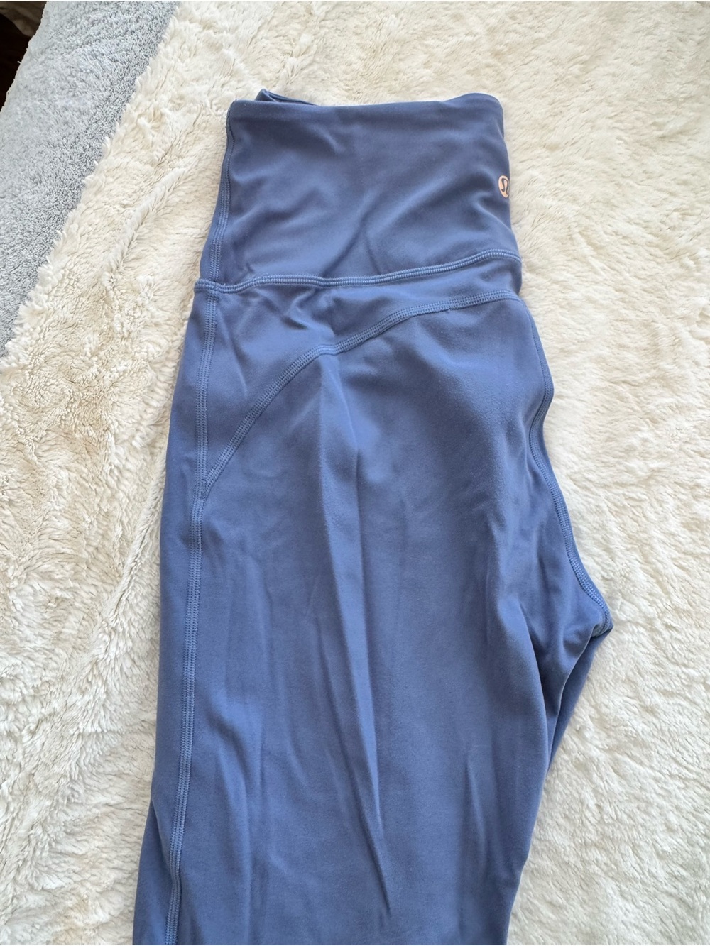 Lululemon High-Rise Blue Flare Leggings